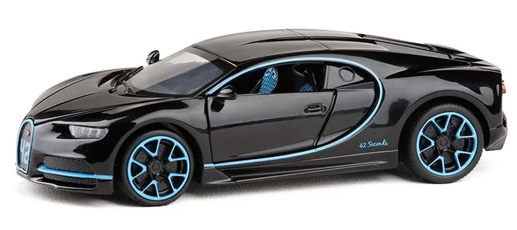 1:32 Масштаб игрушечный автомобиль Bugatti Chiron металлическая игрушка сплав автомобиль Diecasts игрушечный Транспорт модель автомобиля Миниатюрная модель автомобиля игрушки для детей