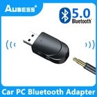 Аудиопередатчик и приемник 2 в 1, Bluetooth 5,0, USB, автомобильный тв-адаптер, два выхода для динамиков, наушников