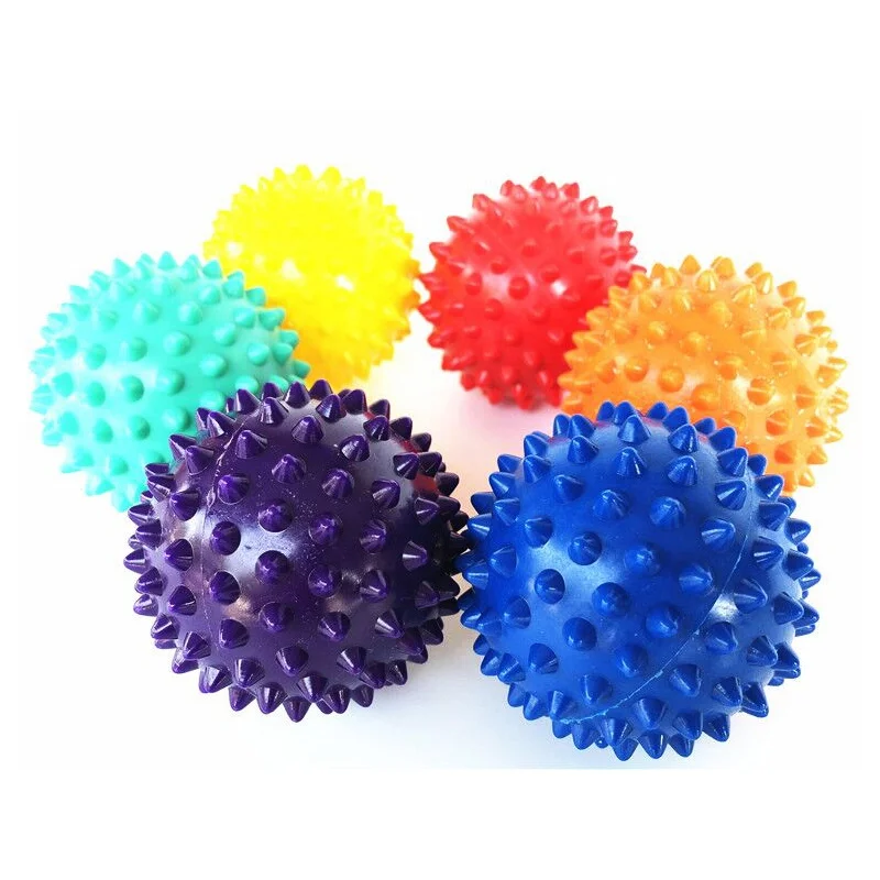 

Portable PVC Spiky Trigger Point Massage Ball Foot Hand Pain Relief Fitness Yoga Deep Muscle Relax Balls Health Care