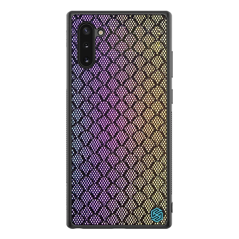 Чехол NILLKIN для samsung Note 10 для samsung Note 10 Pro Galaxy Note 10+ Plus, тканая полиэфирная сетка, светоотражающие чехлы для телефонов - Цвет: Type A