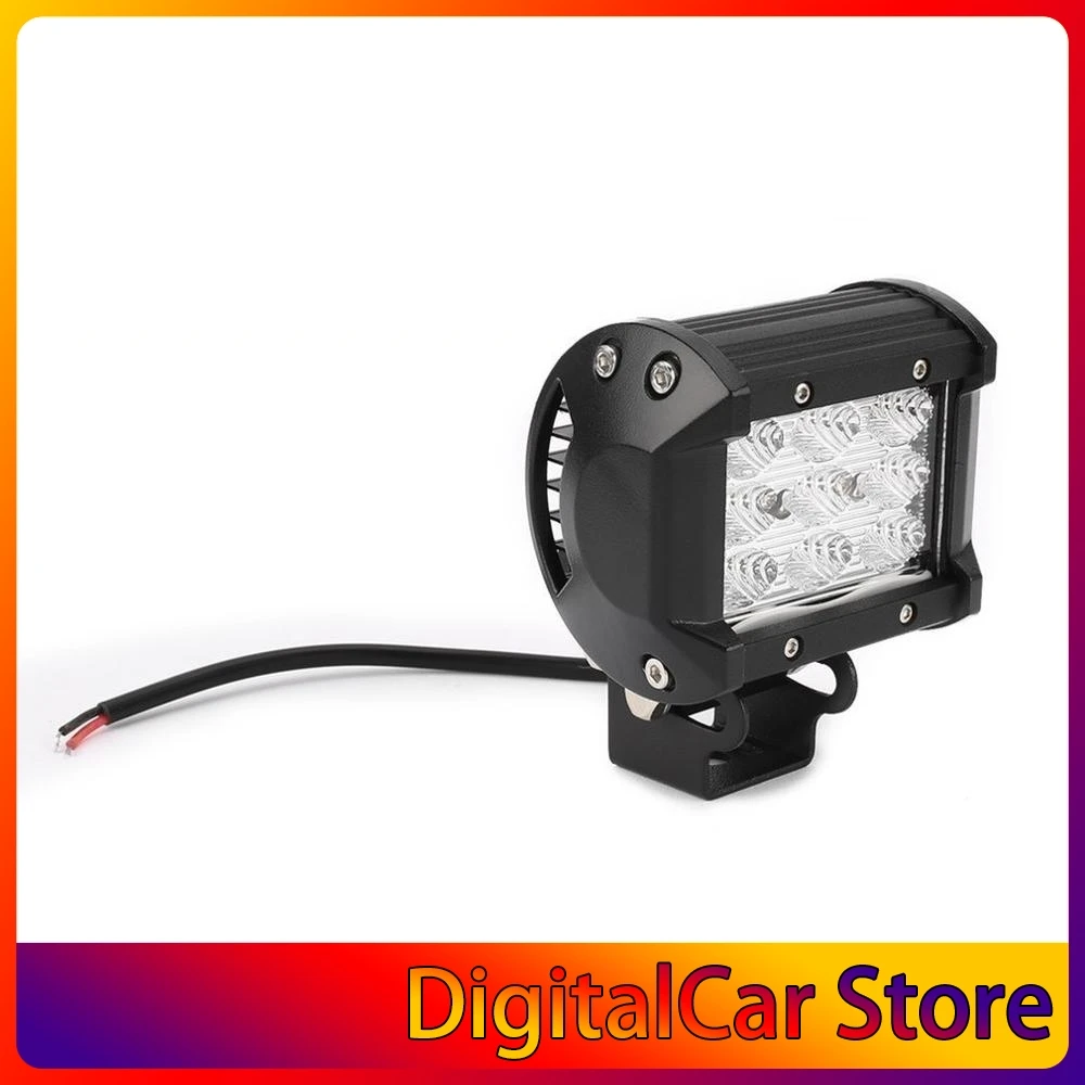 

Универсальная автомобильная светодиодная фара 27 Вт, передсветильник фара, портативная цилиндрическая лампа дневсветильник света с 9 свето...