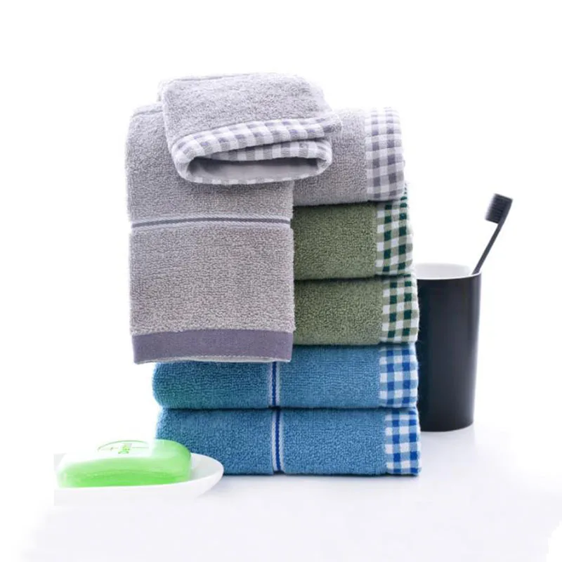 Хлопковое однотонное банное полотенце пляжное для взрослых быстросохнущее