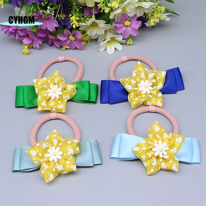 

New Fashion Scrunchie hair women hair ties Elastic band made designer headwear hair rubber band hair accessoires A04-5