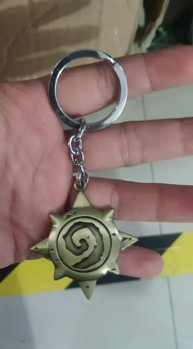 Hearthstone брелок с логотипом, брелок для ключей Heros of Warcraft, брелок для автомобиля chaviro Llaverom, брелок для ключей для онлайн-игр Hearthstone, подарочный пакет - Цвет: 18