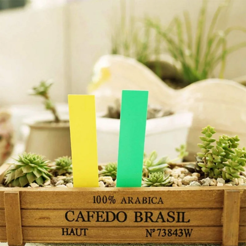 100pcs Garden Plant Labels PVC Tags Nursery Markers Flower Pots Seedling Tray Mark Tools Pot Waterproof 5x1cm | Дом и сад