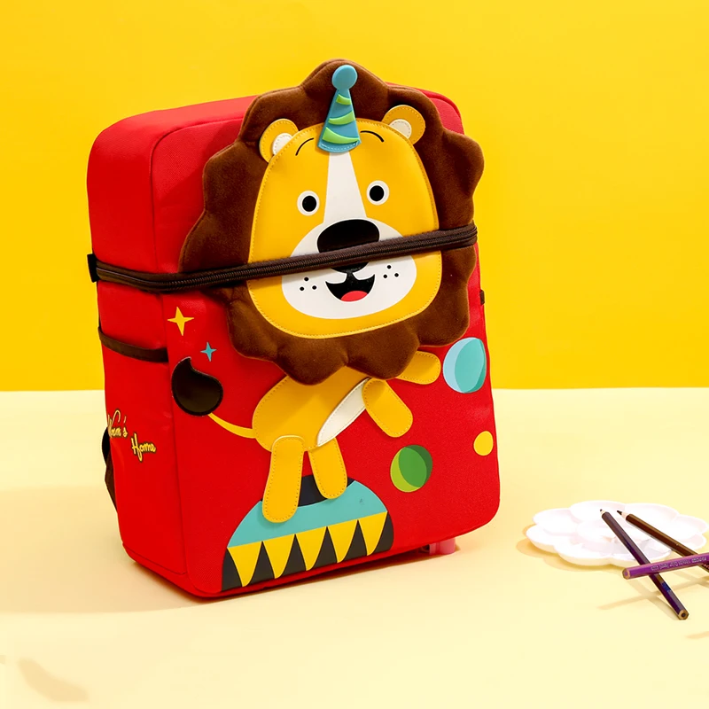 

Kids Preschool Backpack Anime Cute Unique Designer Portable Backpack Waterproof Softback Bolsa Feminina School Bags DE50SB
