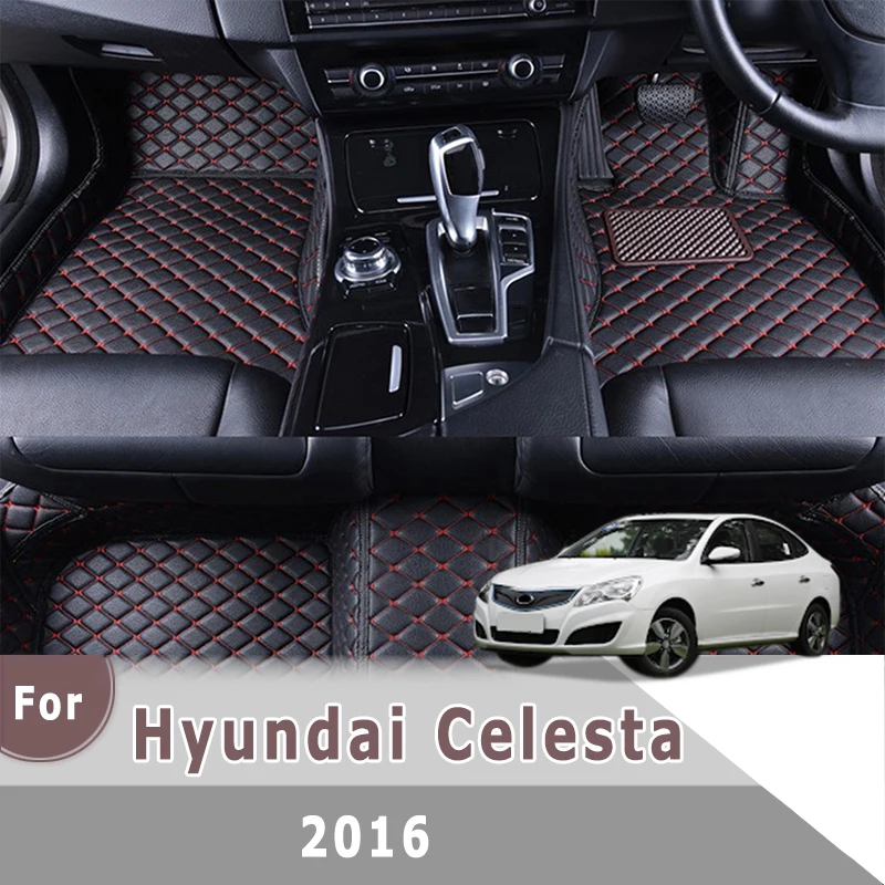 

RHD Carpets For Hyundai Celesta 2016 Car Floor Mats Auto Interior Accessories Parts Custom Foot Floorliners Pads Rugs Decor