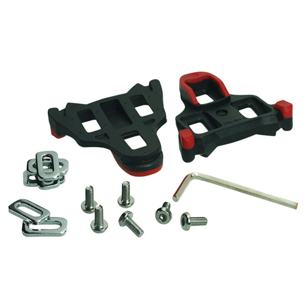 2pcs/Pair Bicycle Bike Pedal Road Mountain Bearing Pedals Cleats Set Yellow Red For Shimano SM-SH11 SPD-SL Accessories | Спорт и