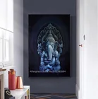 Hinduism Ganesha настенные картины слон Бог Холст Живопись стены художественные плакаты и принты для гостиной домашний декор