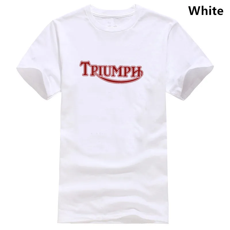 Триумф футболка Байкер Мотоцикл всадник новый дизайн размер от маленького до |