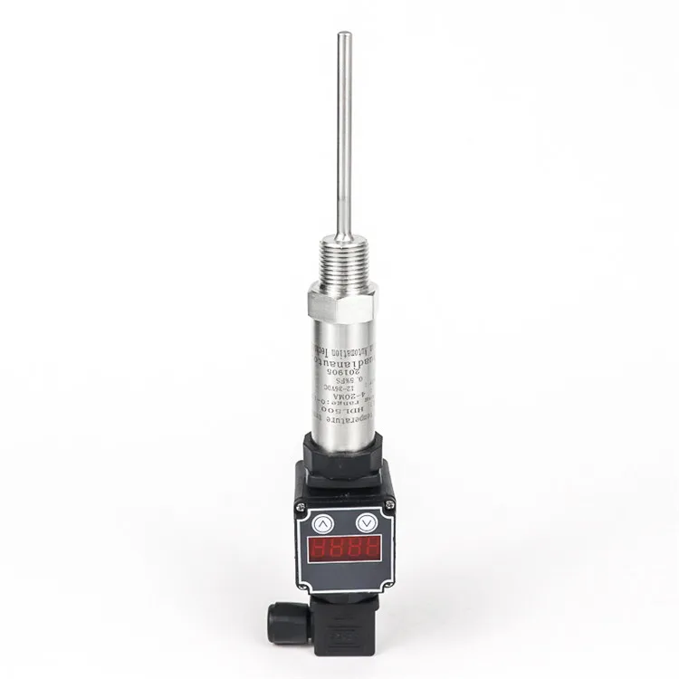 

digital display temperature sensor transmitter 4-20ma 0 10v output