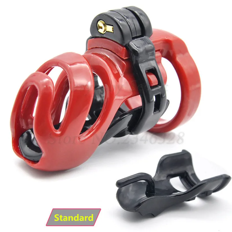 3D дизайн смолы Мужской Целомудрие устройства верности замок РА клетка для члена