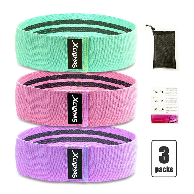 Эластичные ленты для фитнеса XCLOHAS эластичная лента упражнений в бедра силовых