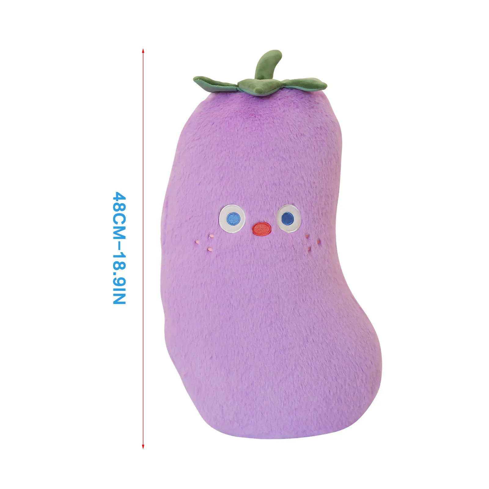 

Pear Fruit Pillow Plush Eggplant Doll Peach Pillow Gift Animal Stuffed Aguacate Plushies Peluches Kawaii