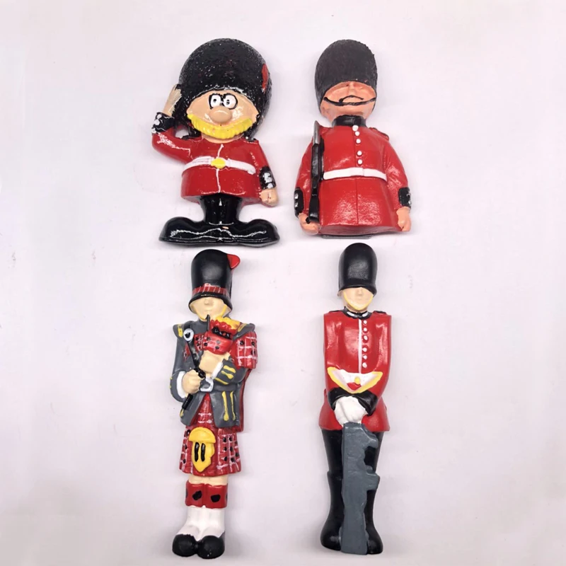 Британский туристический солдатский флаг сувенирные Смола Наклейка на