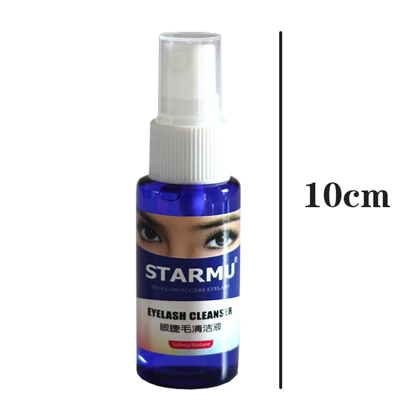 2021 жидкость для чистки ресниц наращивание накладных чистый спрей прививочное