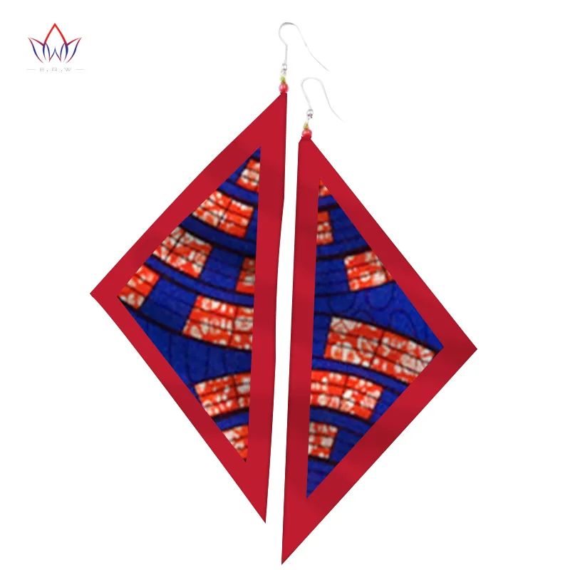 2021 женские серьги ручной работы из Африканской ткани с кисточками | Украшения и