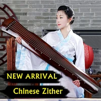 chinese style guzheng sycamore wooden handmade traditional 7 strings stage performance musical instruments for beginners zither