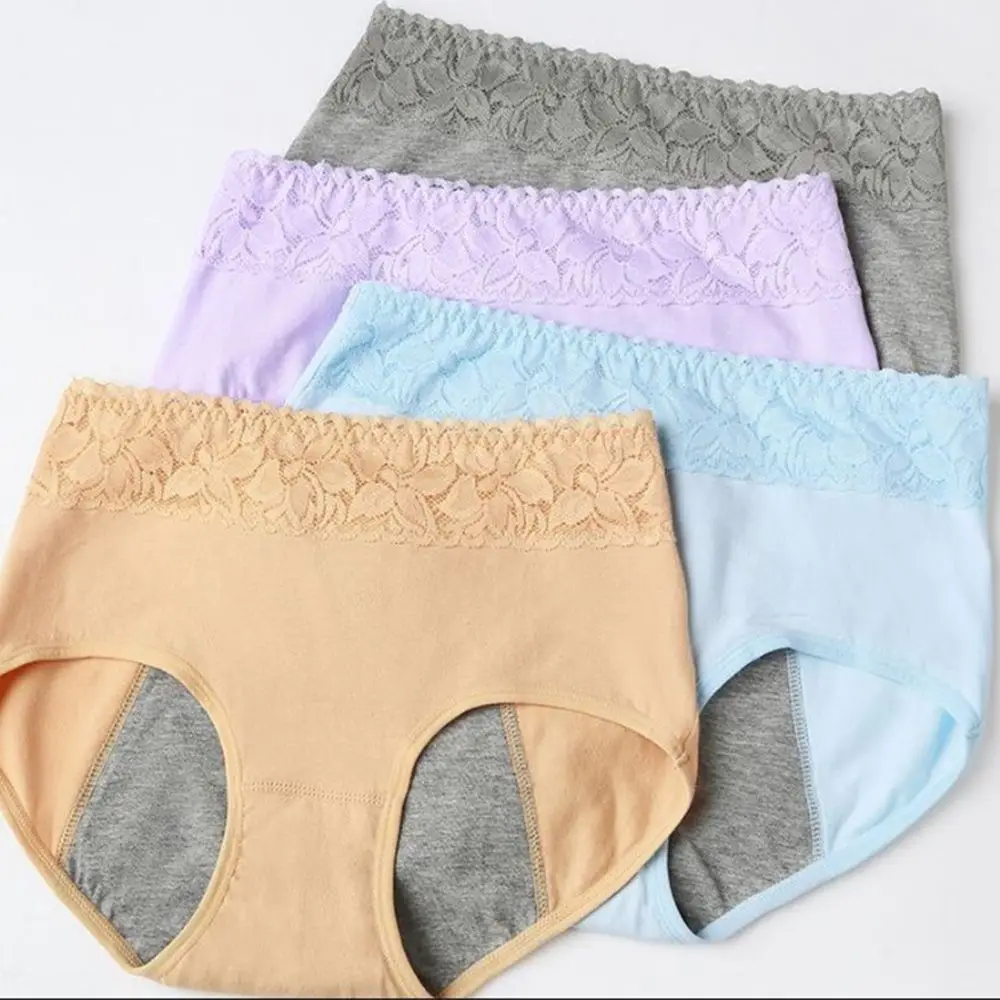 Женские физиологические трусики женские с защитой от протечек для менструаций
