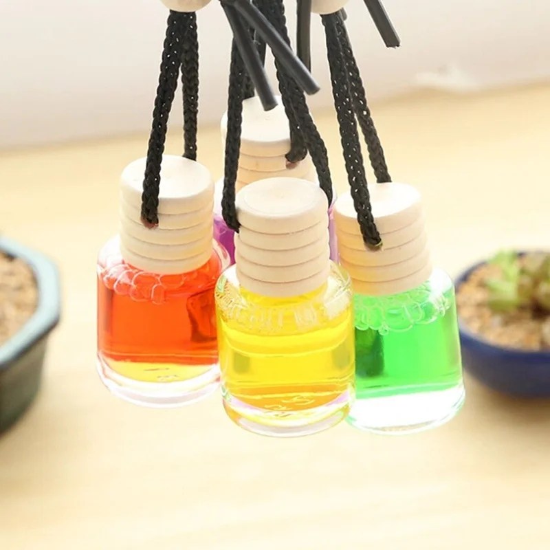 1 шт. пустая бутылочка освежитель воздуха подвесная духи Печатный аромат Вешалка