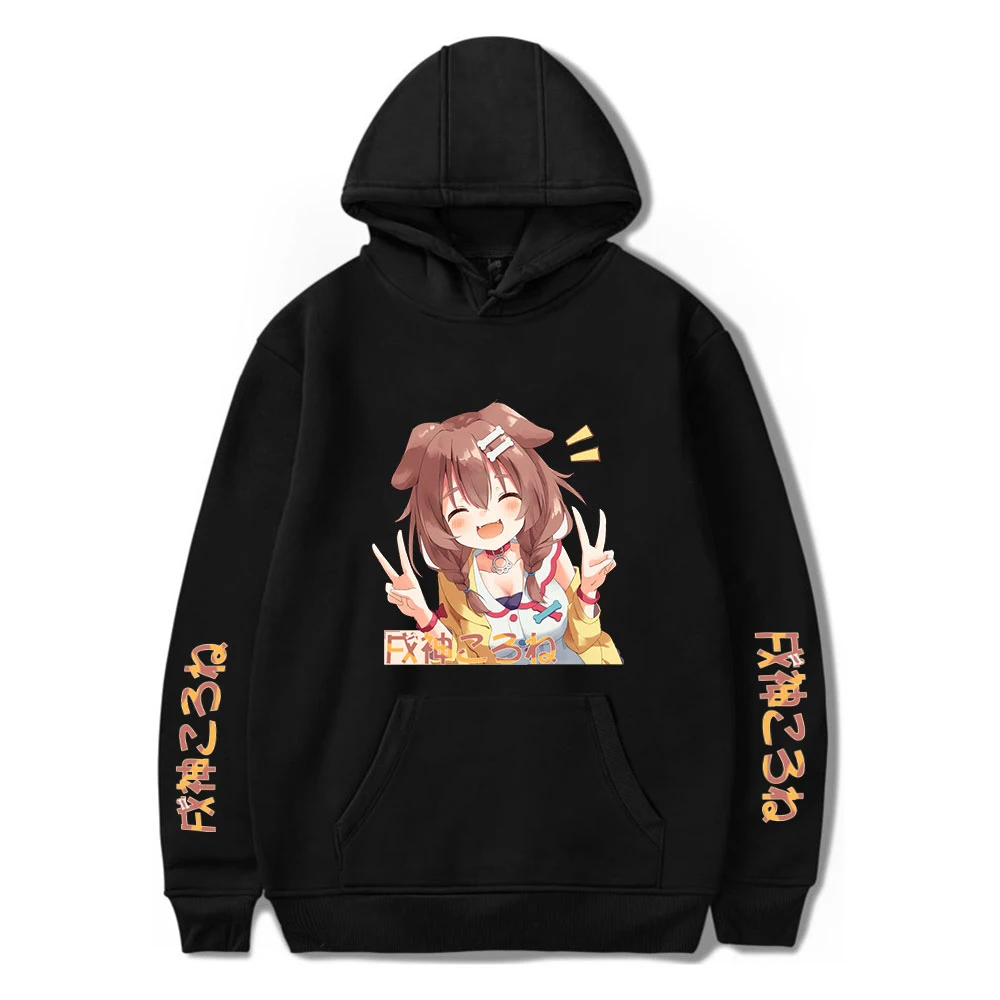 

Толстовки HOLOLIVE VTuber Inugami Korone, толстовки, мужские/женские толстовки с длинным рукавом, толстовки с принтом для взрослых и детей, пуловеры