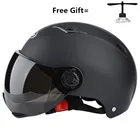 Шлем для электромотоцикла, мотоциклетный полушлем, для скутера, летняя Защита от солнца