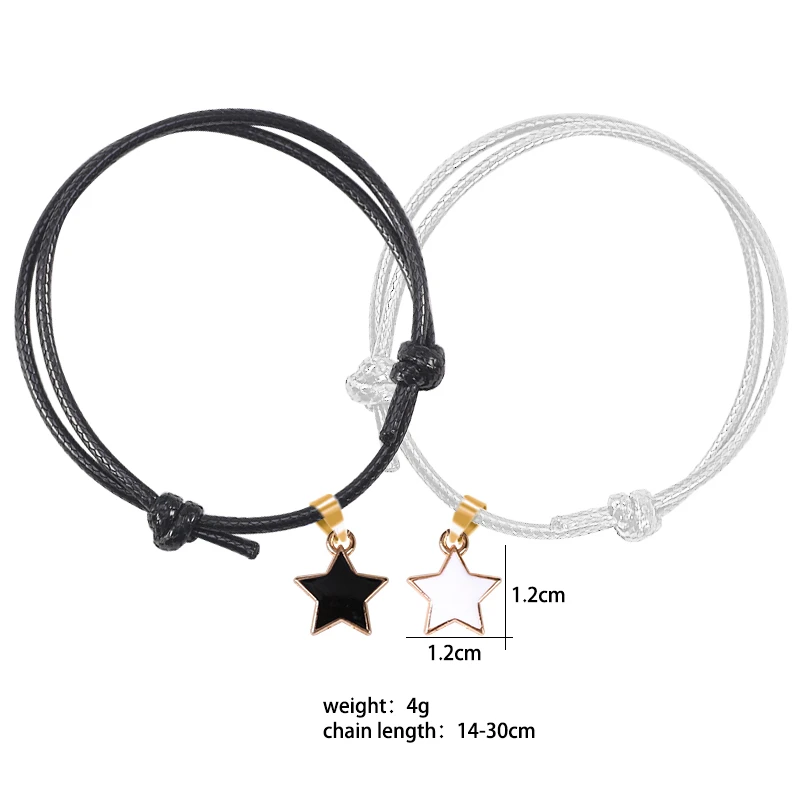 Браслет хороший друг с подвеской в виде пентаграммы модное Ювелирное Украшение