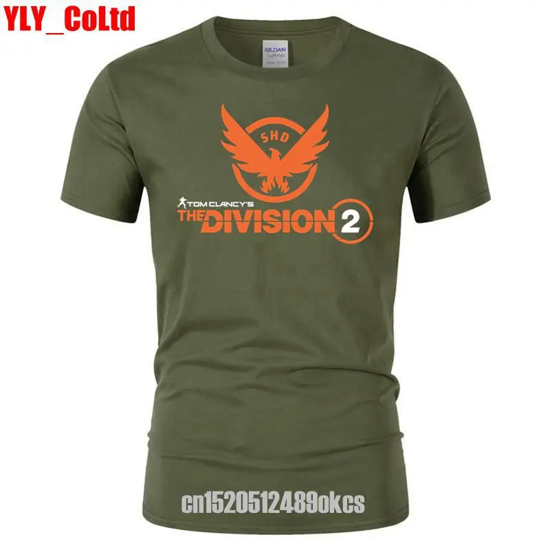 Мужская футболка The Division 2 Tom Clancy's SHD PS4 Xbox PC игровая футболка/Футболка мужская хип