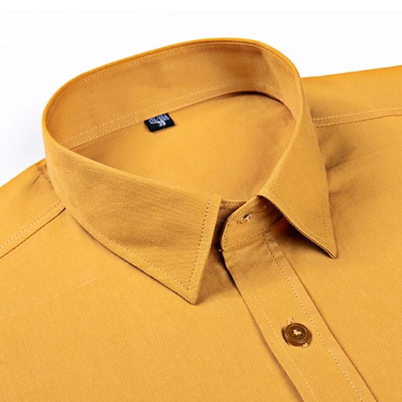 

2021 Summer New Shirt 100% Cotton Male Korean Self-cultivation Trend Handsome Youth Shirts Men's Half-sleeved Shirt Dropshiping