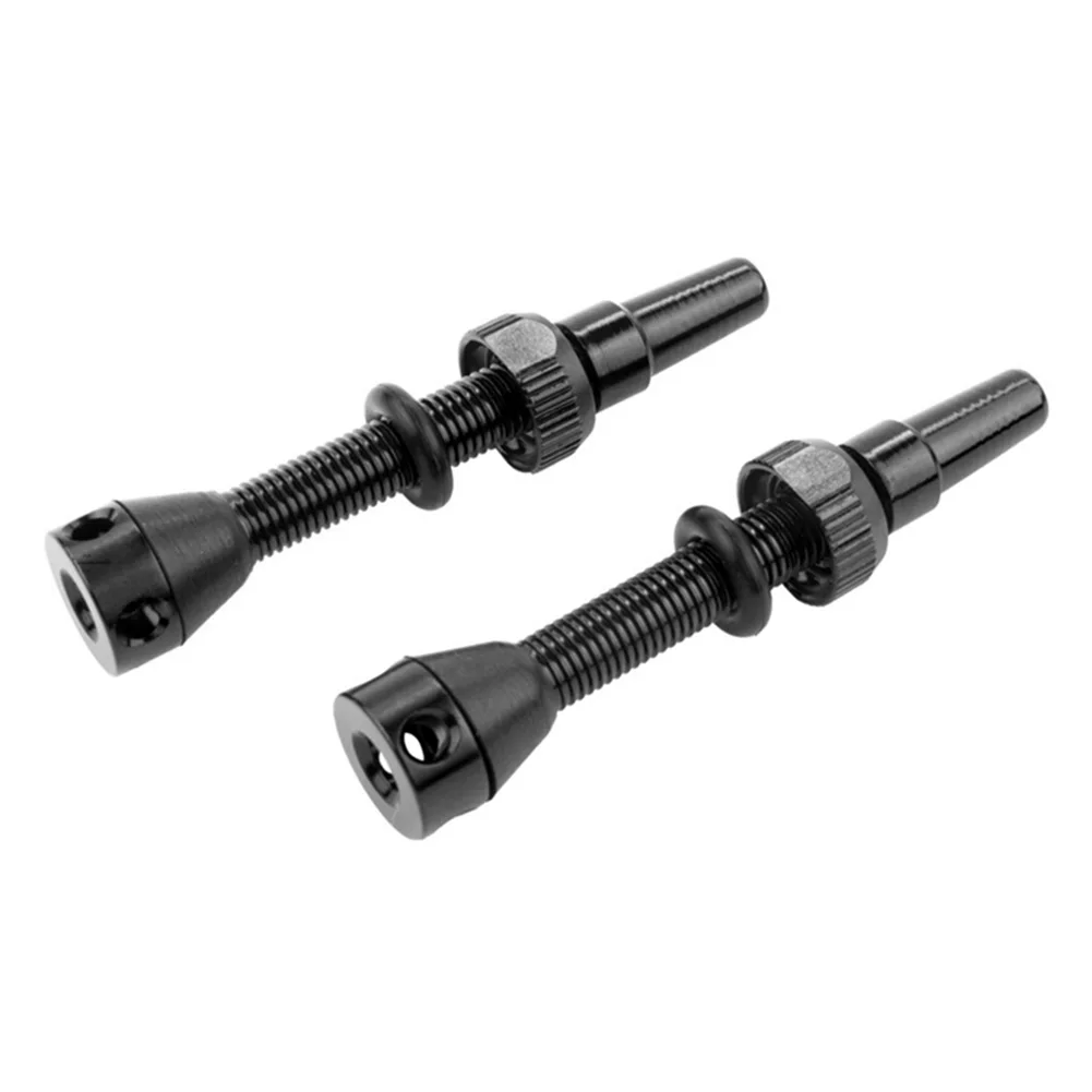 

2pcs 40mm Bicycle Tubeless Tire Presta Valve CNC Alloy Stem with Cap for MTB Mountain Road Bike Accessories Bicycle Valve