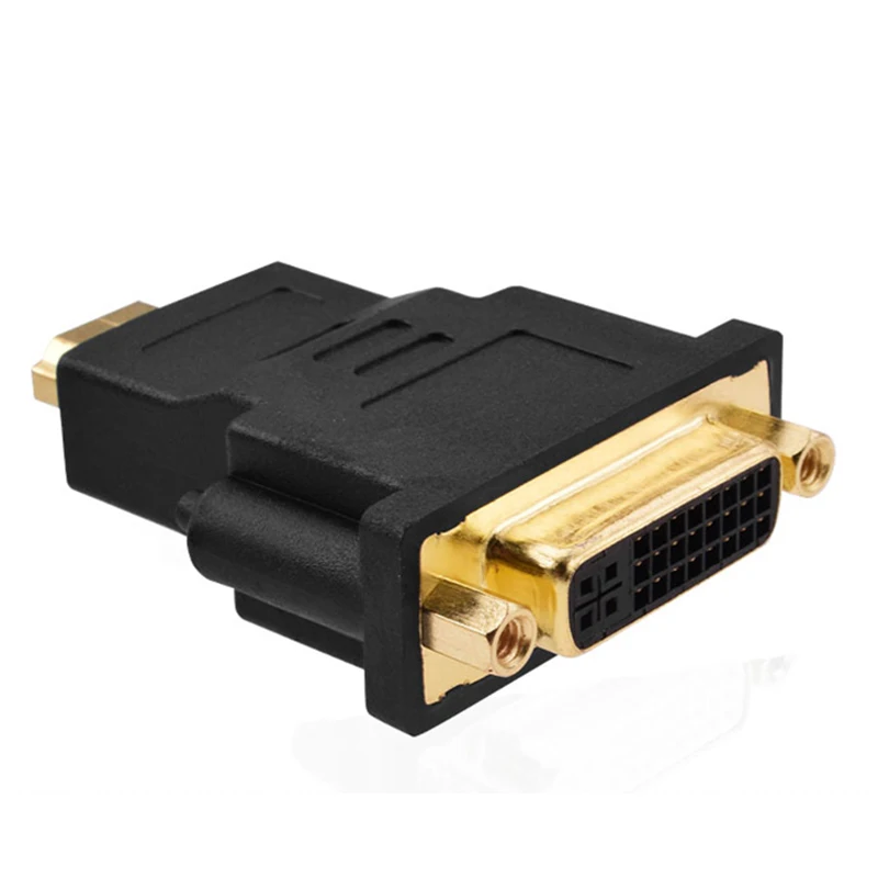 Кабель адаптер Mini Dual Link DVI i 24 + 5 Male a HDMI сплиттер коннектор проводной шнур для HDTV