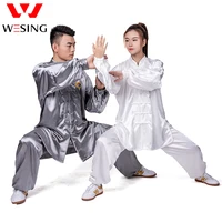 wesing taichi uniform kung fu martial arts silk clothes traditional chinese wushu clothing