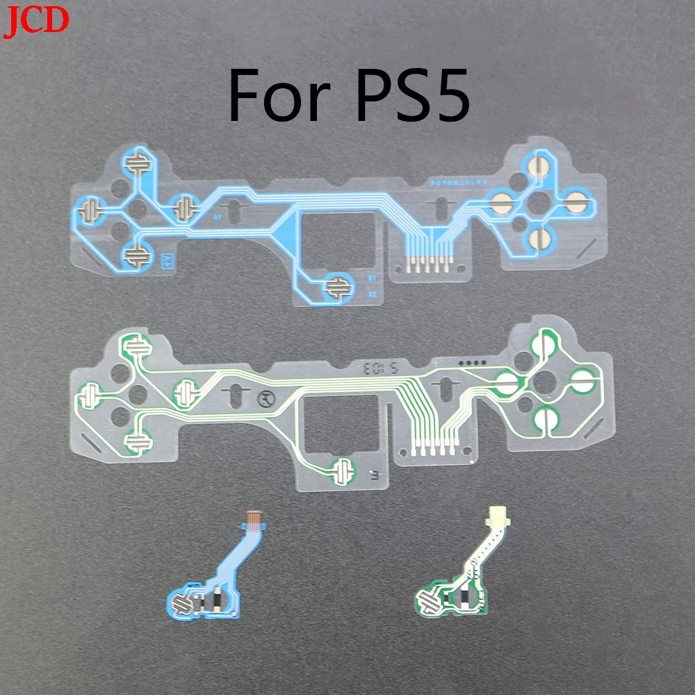 JCD 100 Set Flexible cable for PS5 Controller Conductive Film replacement for PS5 film controller Flex Cable Ribbon Cable