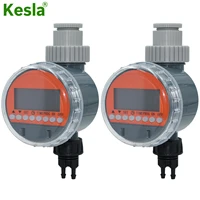 kesla automatic lcd display ball valve water timer electronic watering irrigation controller for home garden irrigation