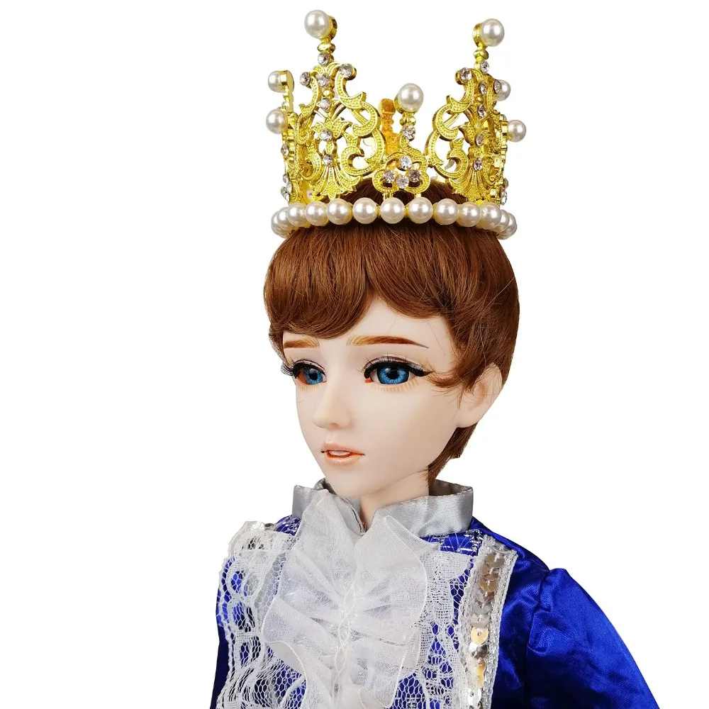 EVA BJD 1/3 62 см 24,5 дюймов кукла мужской принц мальчик игрушка шар шарнирная пластиковая модель макияж практика подарок с BJD одежда парик обувь
