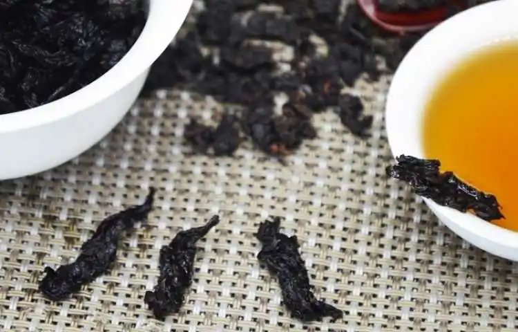 Китайский класс черный улун чай масло вырезанный черный улун чай черный чай забота о здоровье чай 250 г независимая пузырьковая упаковка