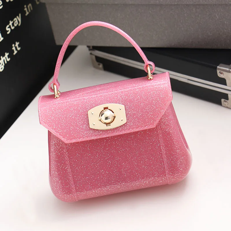 

Женская сумка через плечо, Желейная, ярких цветов, с блестками, блестящие сумочки