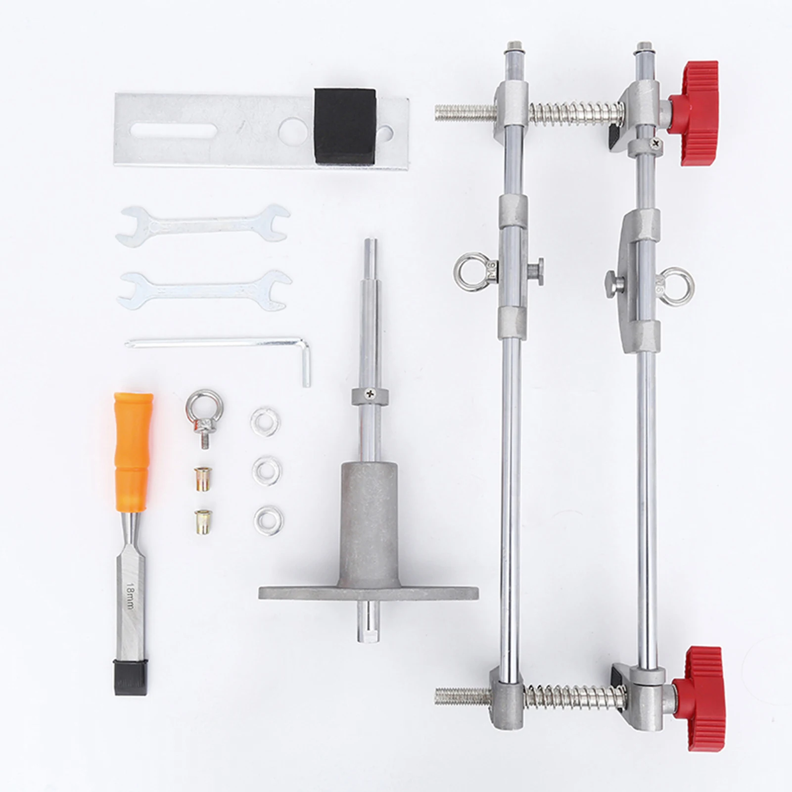 

Lock Door Mortiser Kit Professional Locksmith Carpentry Hole Saw Opener Installation Mortising Jig Tool Maintenance Set
