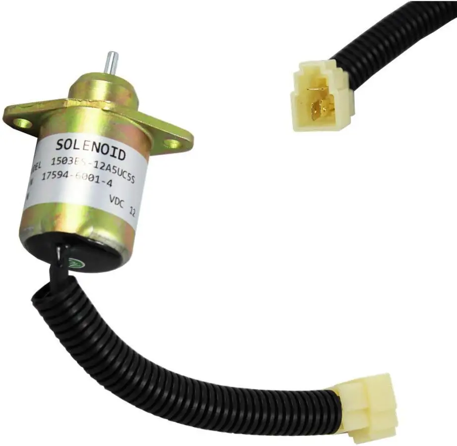 

Дизельный двигатель 12 В, электромагнитный клапан 1503ES-12A5UC5S для KUBOTA SA-4569-T