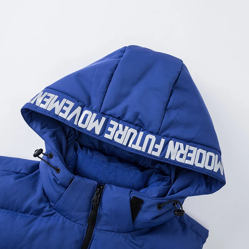 Semir, хлопковый жилет, мужской, Молодежный, хит, цветной, с буквенным принтом, с капюшоном, мужской жилет, теплый, короткий, параграф, тренд, без рукавов, жилет