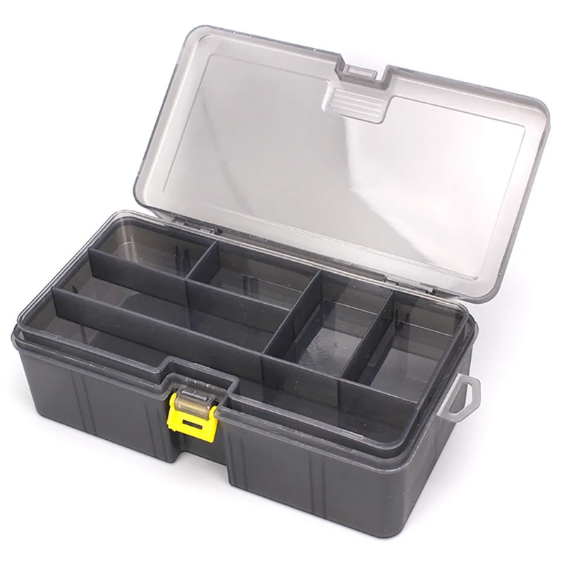 

Fishing Tackle Box Water Resistant Portable Organization Case Box For Bait Lure Fishing Tools Box New 12