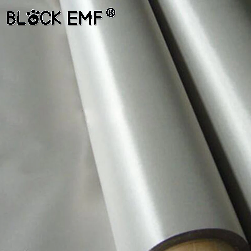 EMF SHIELDING Factory Supply EMI Shielding 5G Material RFID Conductive Fabric For Bags Lining