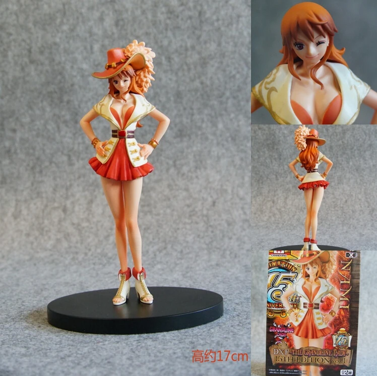 

17cm Nami One Piece Action Figures Anime New brinquedos Collection Figures New with Retail box