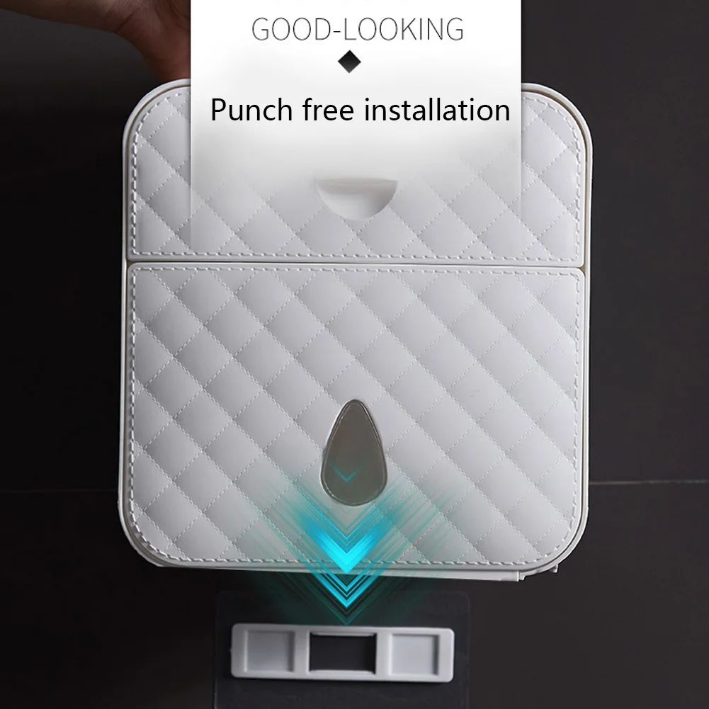 Органайзер для хранения салфеток в ванной комнате пластиковая коробка с ящиками