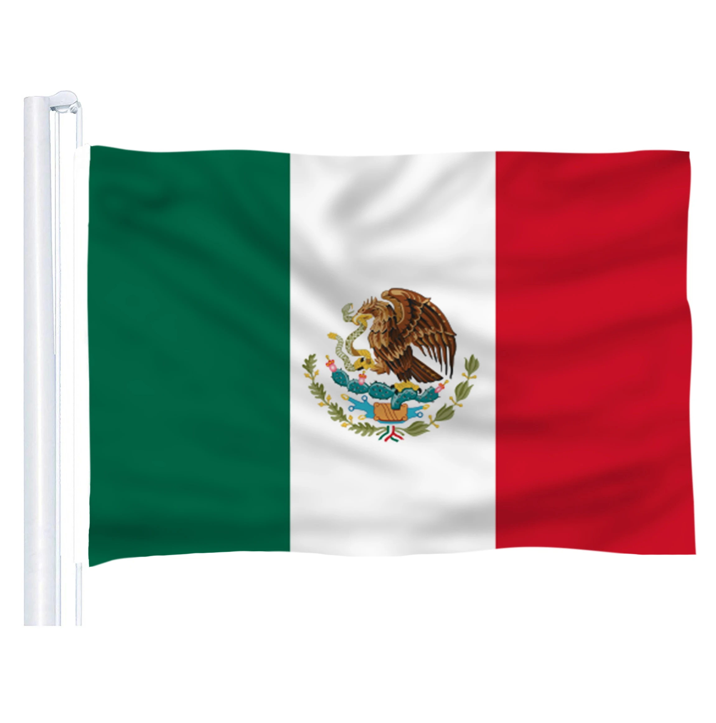Флаг мексиканской страны DFLIVE 3x5 футов печатный полиэстер флаг 90x150 см