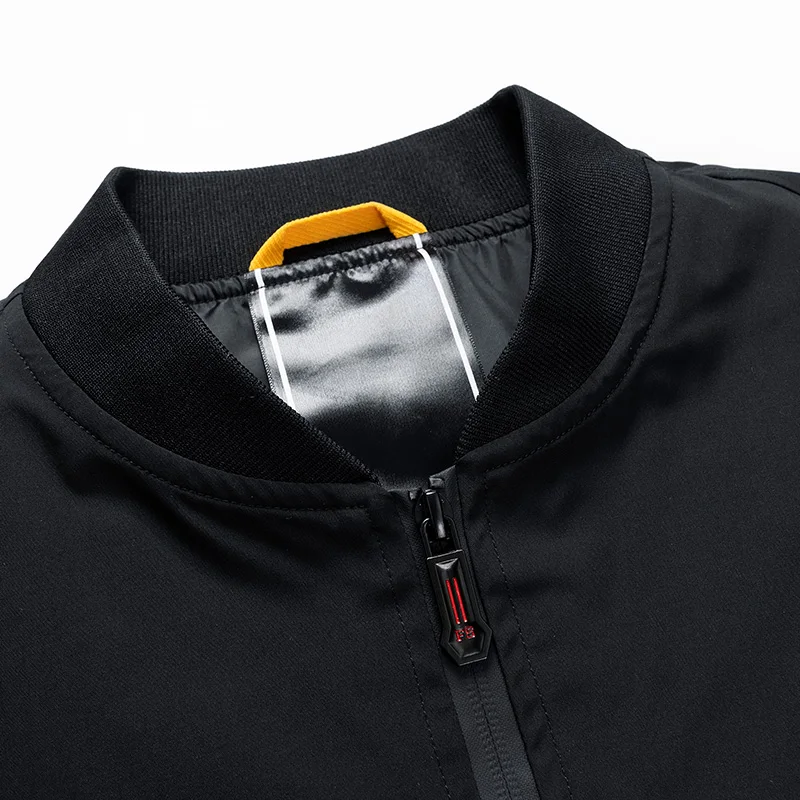 Ветровка мужская с воротником-стойкой модная повседневная куртка пальто уличная
