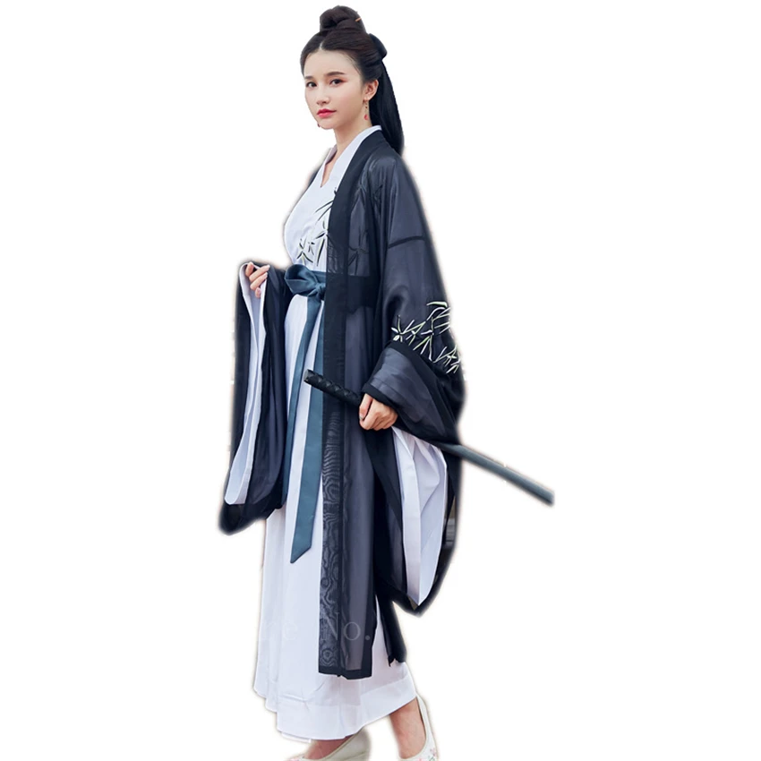 Традиционный китайский костюм ханьфу для взрослых Восточная древняя фотография