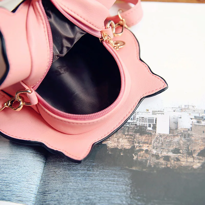 

Cute Cartoon Animal Messenger Bags PU Leather Ladies Handbags Casual Woman Crossbody Bags Shoulder Bag Fashion Girl