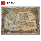 Карта средней земли, алмазная живопись, мощные игровые карты, полная вышивка алмазами, распродажа картин стразы, настенное искусство, домашний декор