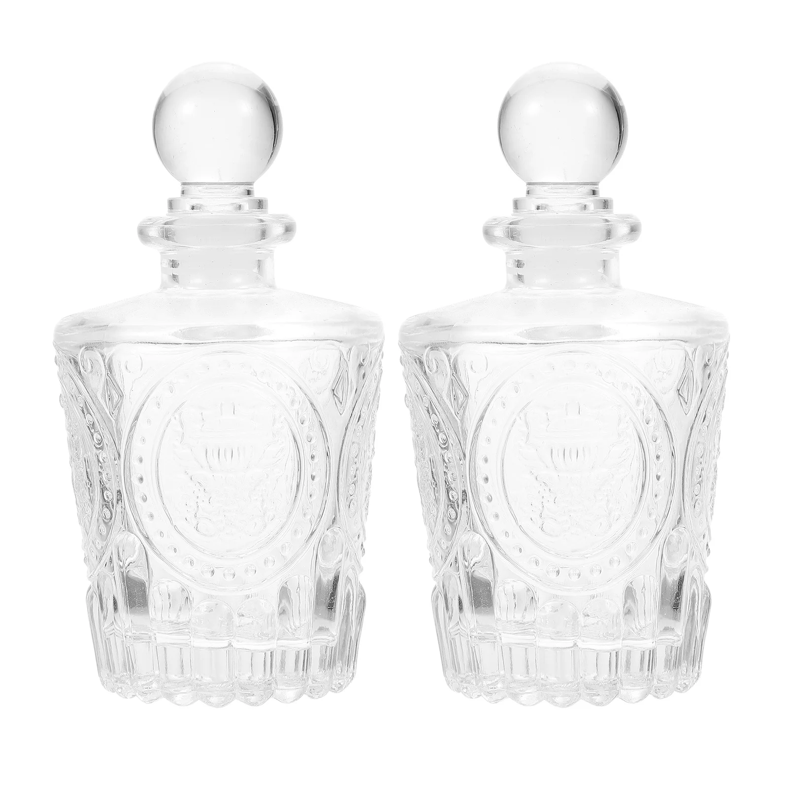 

2 Pcs Empty Aroma Bottle Practical Fragrance Bottle Refillable Aroma Bottle